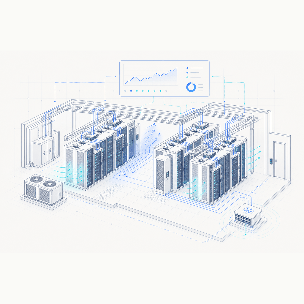 An edge data node commissioned in 11 weeks.